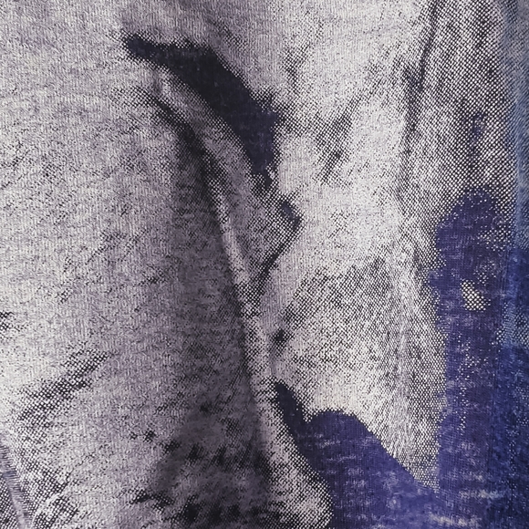 White Lion Blue Tie Tank Top - Picture 5 of 6